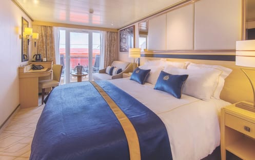 Cunard Queen Mary 2 Accommodation Obstructed Balcony